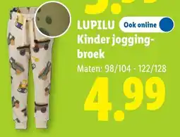 Lidl Lupilu Kinder jogging-broek aanbieding