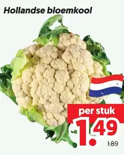 Dekamarkt Hollandse bloemkool aanbieding