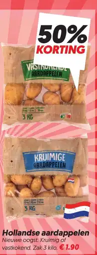 Dekamarkt Hollandse aardappelen aanbieding