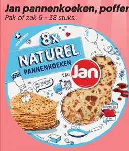 Dekamarkt Jan pannenkoeken, poffer aanbieding