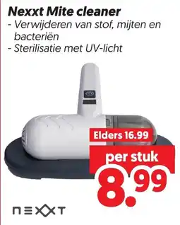 Dekamarkt Nexxt Mite cleaner aanbieding