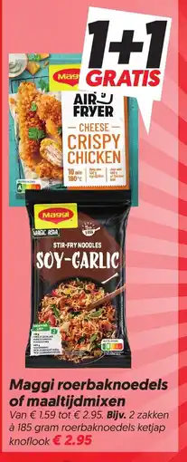 Dekamarkt Maggi roerbaknoedels of maaltijdmixen aanbieding