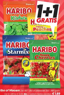 Dekamarkt Haribo aanbieding