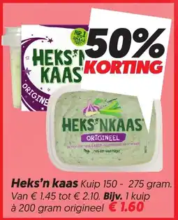 Dekamarkt Heks'n kaas aanbieding