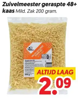 Dekamarkt Zuivelmeester geraspte kaas aanbieding