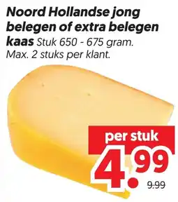 Dekamarkt Noord Hollandse jong belegen of extra belegen kaas aanbieding