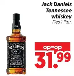 Dekamarkt Jack Daniels Tennessee whiskey aanbieding