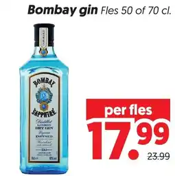 Dekamarkt Bombay gin aanbieding