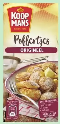 Dekamarkt Poffertjes ORIGINEEL aanbieding