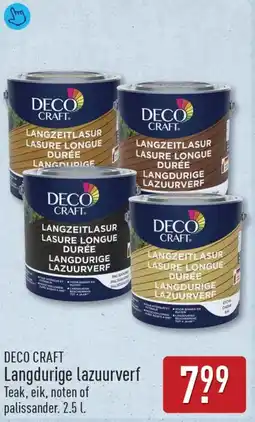 ALDI Deco craft langdurige lazuurverf aanbieding