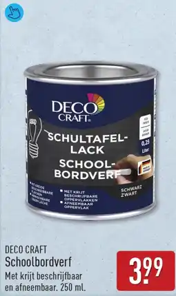 ALDI Deco craft schoolbordverf aanbieding
