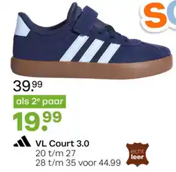 vanHaren Adidas VL Court 3.0 aanbieding