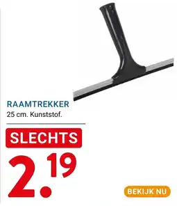 Kluswijs raamtrekker aanbieding