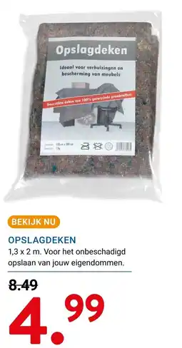 Kluswijs Opslagdeken aanbieding