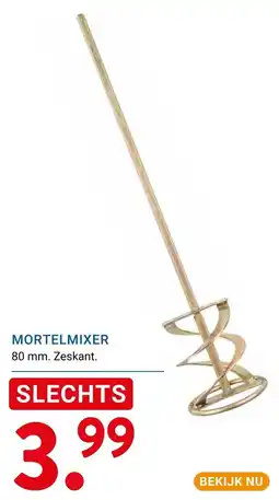 Kluswijs Mortelmixer aanbieding