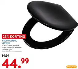 Kluswijs Tiger toiletbril Ventura aanbieding