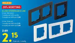 Kluswijs Q-LINK AFDEKRAAM S-LINE aanbieding