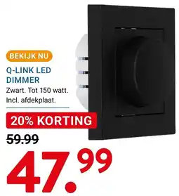 Kluswijs Q-link led dimmer aanbieding