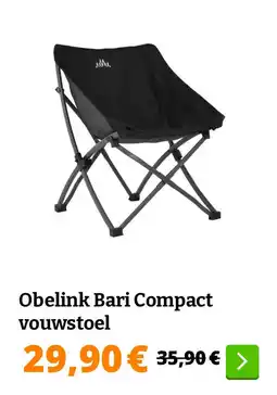 Obelink Obelink Bari Compact vouwstoel aanbieding