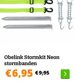 Obelink Obelink Stormkit Neon stormbanden aanbieding