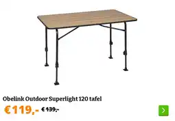 Obelink Obelink Outdoor Superlight 120 tafel aanbieding