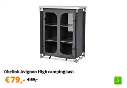Obelink Obelink Avignon High campingkast aanbieding