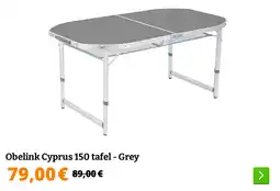 Obelink Obelink Cyprus 150 tafel aanbieding
