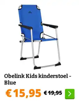 Obelink Obelink Kids kinderstoel - Blue aanbieding