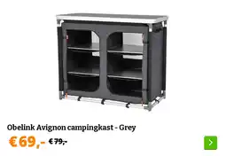 Obelink Obelink Avignon campingkast - Grey aanbieding