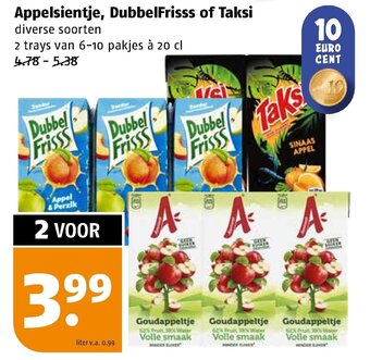 Poiesz Appelsientje, DubbelFrisss of Taksi aanbieding