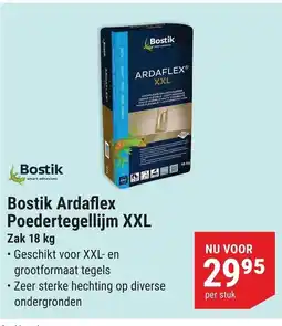 Pontmeyer Bostik Ardaflex Poedertegellijm XXL aanbieding