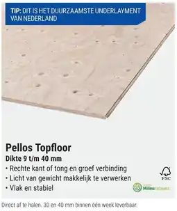 Pontmeyer Pellos Topfloor aanbieding