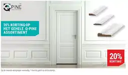 Pontmeyer Q-PINE aanbieding