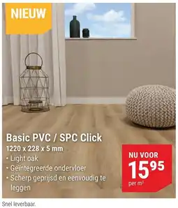Pontmeyer Basic PVC / SPC Click aanbieding
