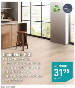 Pontmeyer ComfiFloor ECO aanbieding