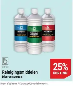Pontmeyer Bleko Reinigingsmiddelen aanbieding