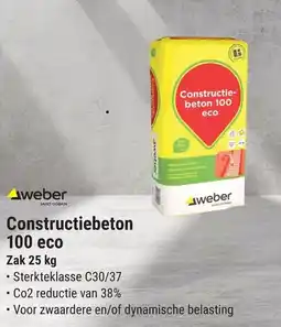 Pontmeyer Weber Constructiebeton 100 eco aanbieding