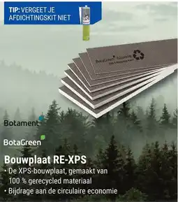 Pontmeyer BotaGreen Bouwplaat RE-XPS aanbieding