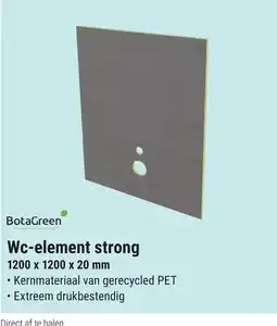 Pontmeyer BotaGreen WC-Element Strong aanbieding