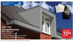 Pontmeyer Trespa Izeon Satin gevelbeplating aanbieding