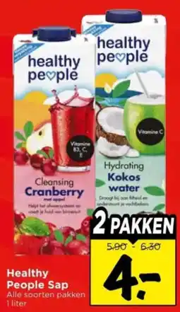 Vomar Voordeelmarkt Healthy People Sap aanbieding