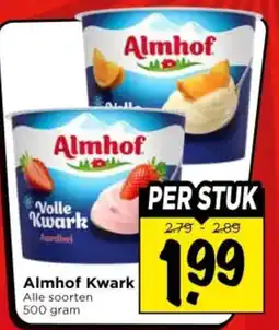Vomar Voordeelmarkt Almhof Kwark aanbieding