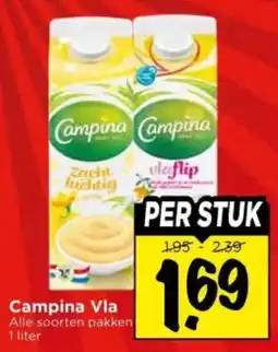 Vomar Voordeelmarkt Campina Vla aanbieding
