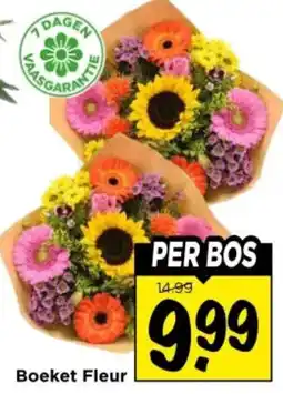 Vomar Voordeelmarkt Boeket Fleur aanbieding