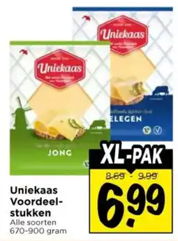 Vomar Voordeelmarkt Uniekaas Voordeelstukken aanbieding