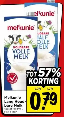 Vomar Voordeelmarkt Melkunie Lang Houdbare Melk aanbieding