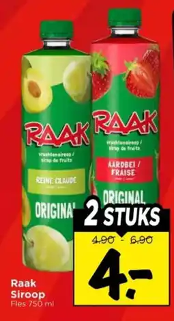 Vomar Voordeelmarkt Raak Siroop aanbieding