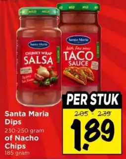 Vomar Voordeelmarkt Santa Maria Dips aanbieding