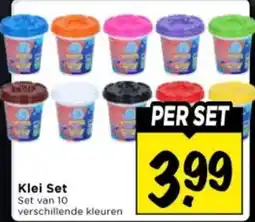 Vomar Voordeelmarkt Klei Set aanbieding