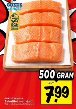 Vomar Voordeelmarkt Zalmfilet met Huid aanbieding